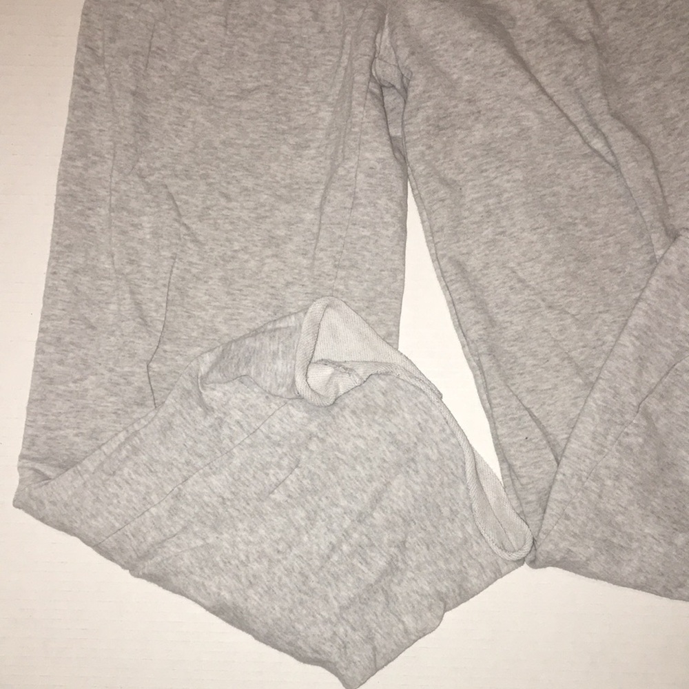 Light Gray Drawstring Sweatpants - Picture 4 of 5